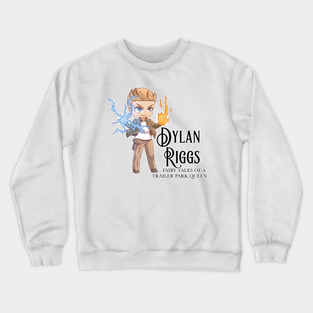 Dylan Riggs Chibi Art Crewneck Sweatshirt by KimbraSwain